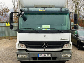 Plachta Mercedes – Benz ATEGO 1224 L + Hydraulické čelo - 2