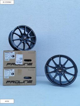 Proline UX 7,5X17 ET40 5X114,3 Grey Kia, Hyundai 1224 - 2