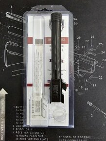 hlaveň Faxon  Match Series pre Glock 17 gen 1-4 Flame Fluted - 2