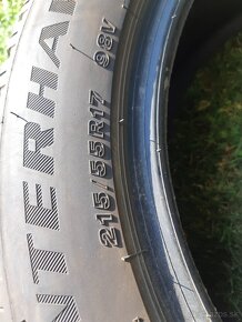 215/55 r17 zimne pneumatiky firestone - 2