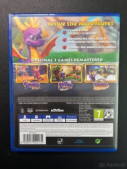 PS4 / PS5  Hra - SPYRO - Reignited Trilogy ( 3v1 ) - 2