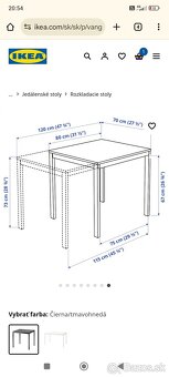 Rozkladací stôl IKEA - 2