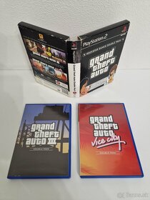 Grand Theft Auto Double Pack PS2 - GTA 3 / GTA Vice City - 2