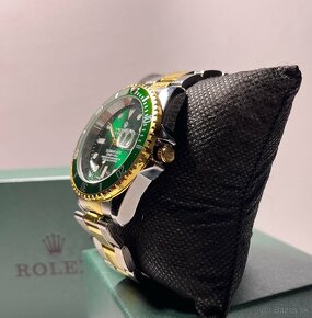 Hodinky Rolex Submariner Silver Green Two-Tone - 2