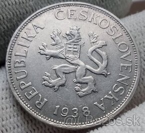 5 koruna 1938. - 2