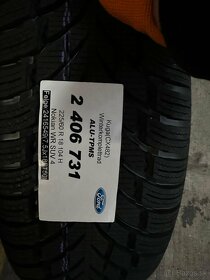 Nová originálna zimná alu  sada Ford KUGA pneu 225/60 R18 - 2