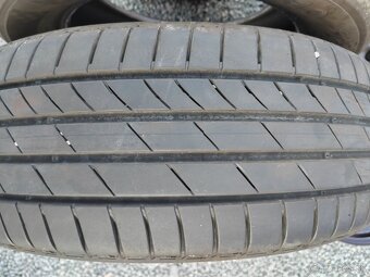 3x Letné pneu KUMHO + 4xplechové disky 16" Octavia IV - 2