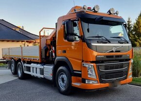 8747 - Volvo FM500 - 6x2 - Valník + HR-HMF 3220 – EURO 6  - 2