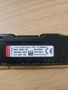 Kingston fury hyperx DDR4 2x4gb - 2