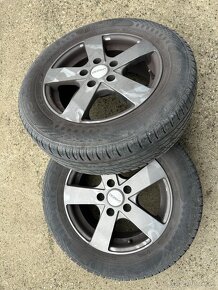 4x Disky Dezent 5x112 r15 s pneu - 2