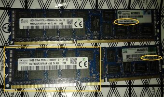 Serverové DDR3L registered - 2