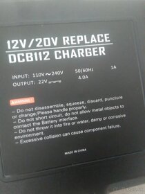 Predám nové náhradné batérie DeWALT 12v plus nabíjačka - 2