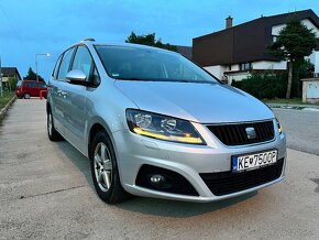 Seat Alhambra 2.0 tdi 103 kW, 7 miest, tazne, webasto, - 2