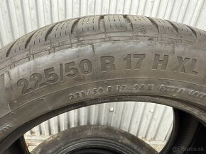 2ks Zimne pneumatiky CONTINENTAL 225/50 R17 - 2