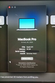 Macbook Pro 13 M1 (2020) - 16GB RAM, 512 SSD - 2