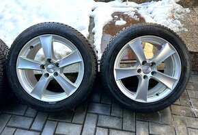 ALU disky DEZENT 5x108 R17 215/55 R17 zimné GOOD YEAR - 2