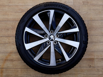 18" 5x108 ALU KOLA PEUGEOT 508 5008 3008 – ZIMNÍ – LEŠTĚNÉ - 2