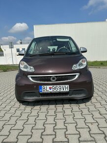 SMART FORTWO COUPE 451, benzín, 999cm3, 92 000km - 2