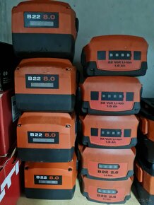 Hilti baterie 5,2ah 4,0ah 3,3ah 3,0ah 2,6ah 1,6ah a22 - 2