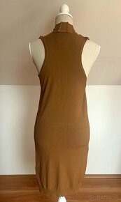 Hnedé elastické šaty, Manila Grace, 38 - 2
