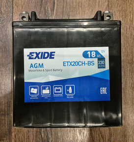 Baterka EXIDE EXT20CH-BS 12V/18Ah - 2