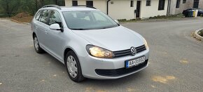 VW Golf Variant 2,0 TDI 103kw/140PS, 2011, strieborná metalí - 2