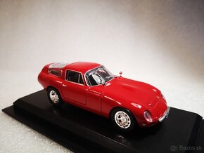 Predám Alfa Romeo TZ 1964, kovový model,  1:43 - 2