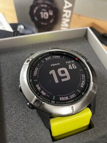 Predám GARMIN FÉNIX 6X PRO + HRM-Tri hrudný pás - 2