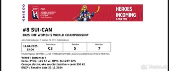 IIHF 2025 ženy - 2