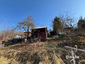 RADO  I  Na predaj záhrada s chatkou, Trenčín – Chrásť - 2