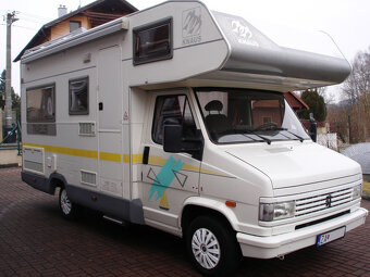 Predám obytný automobil Knaus Traveller Peugeot J5 2,5D 1992 - 2