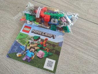 lego minecraft utok creepera - 2