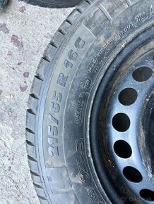 ✅ 2 x PNEU + DISKY - MICHELIN AGILIS 51 - 215 / 65 R 16 C ✅ - 2