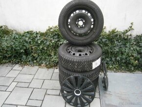 Predám 4x zimné pneu + disky 5x100 Pirelli 185/60 R15 88TXL - 2