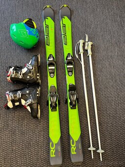 Detské juniorské lyže Elan RC Race Black QS 140cm - 2