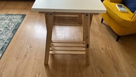 Ikea stolík - samostatné nohy a pracovná doska - 2