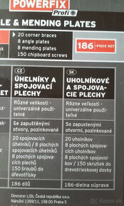 Uholníkové a spojovacie plechy - 2