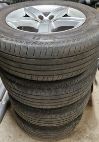 Disky 5x112 R17 7J  ET37 235/65 Bridgestone Turanza T005 - 2