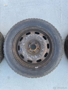 Zimné gumy 185/60 r15 + disky 5x100 - 2