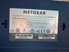 Switch NETGEAR FS108Pv3 - 8 Port - 2