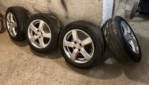 Alu kolesa R15" 4x100 s letnymi pneu 4x100 185/60 R15 - 2