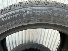 Zimne pneumatiky HANKOOK dvojrozmer 225/45 + 245/40 R18 - 2