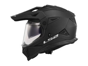 Enduro prilba LS2 MX702 PIONEER II MATT BLACK velkosť M - 2