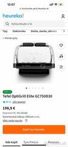 Gril Tefal OptiGrill Elite GC750D30 - 2