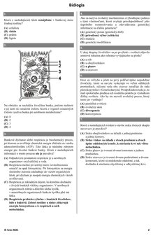 SCIO-(Biológia+Chémia)- (20)TESTY - 2