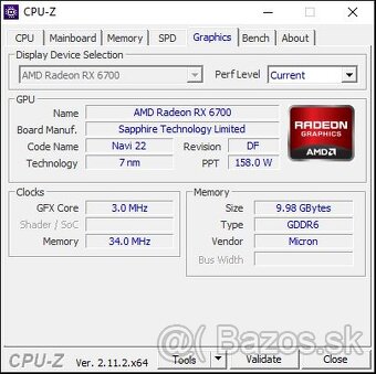 Aj na súčiastky/AMD Ryzen 73700x- Radeon RX 6700 - 2