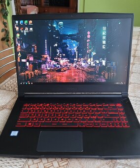 Herný MSI GF65, 120Hz,i5-8300H, RTX 2060, 16GB, až 1,5 GBssd - 2