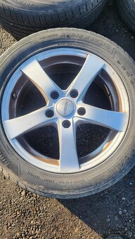 Letné Pneumatiky + disky alu Dezent  205/55 R16 5x110 - 2