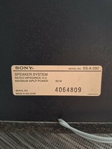 Vintage reproduktory Sony SS-A 290 (made in Belgium) - 2