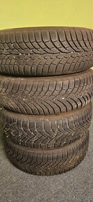 Plechové disky 5x112 R15 +Pneu 195/65 R15 95T zimné - 2